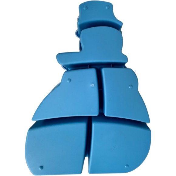 🌸4/$50🌸 Large Plastic Snowman Shaped Storage Box with Lid - Picture 4 of 10